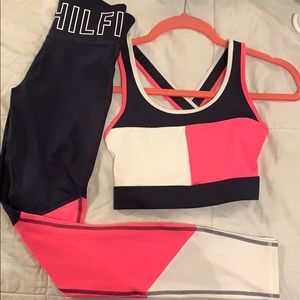 Tommy Hilfiger Sports bra with matching leggings !
